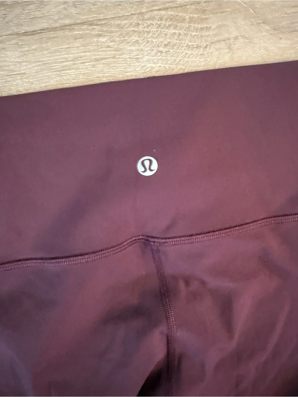 lululemon athletica Maroon High-Rise Leggings